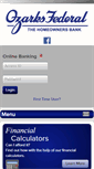 Mobile Screenshot of ozarksfederal.com